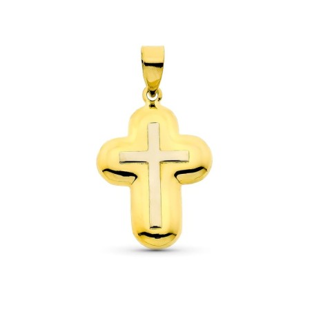 Cruz Oro Bicolor 22X15 Mm oro 18k