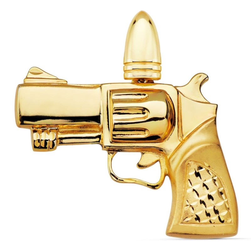 Colgante Pistola Oro Amarillo 55X42 Mm oro 18k