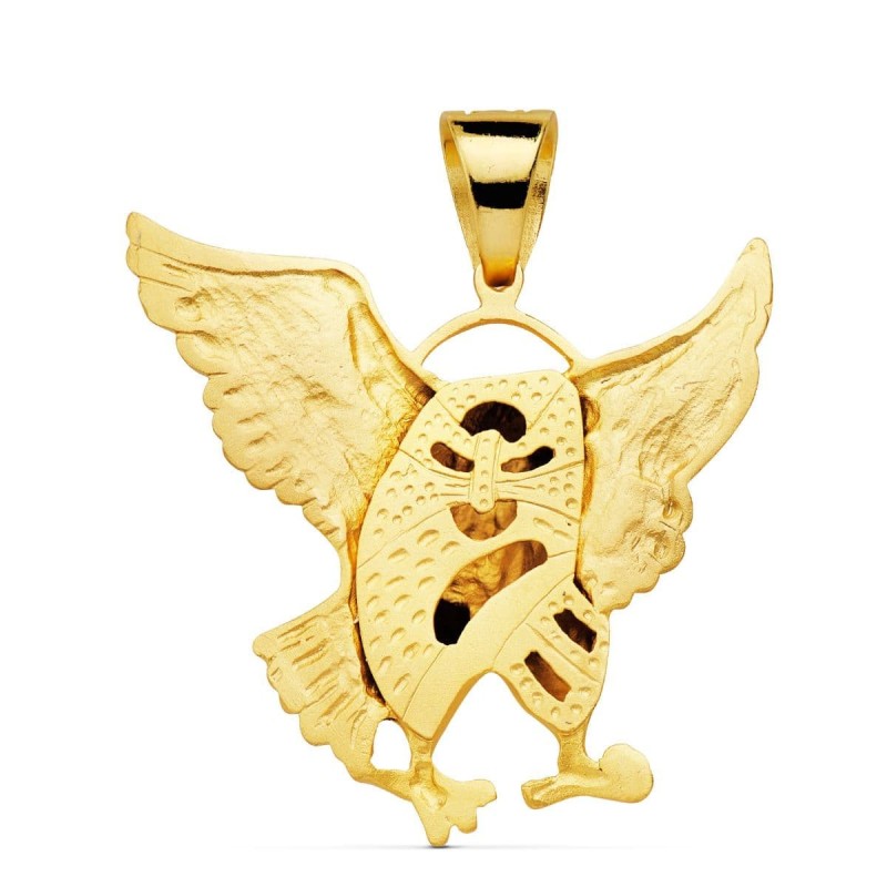 Colgante Aguila Calva Americana Oro Amarillo 49X47 Mm oro 18k