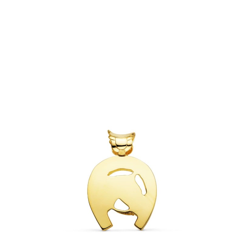 Colgante Oro Amarillo Herradura Caballo 23X20 Mm oro 18k