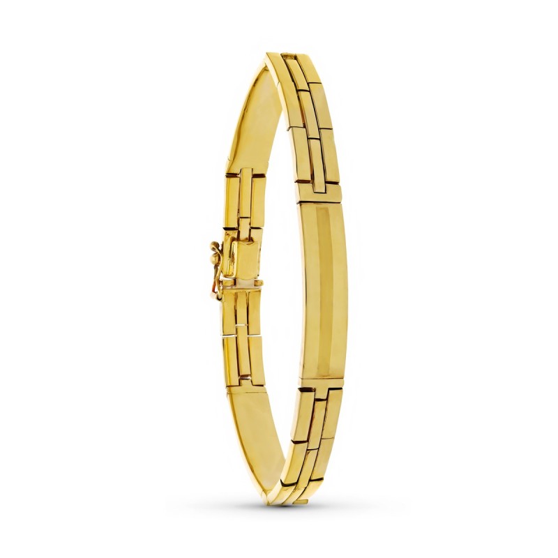 Pulsera Oro Amarillo Caballero Panter oro 18k