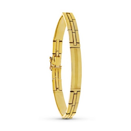 Pulsera Oro Amarillo Caballero Panter oro 18k