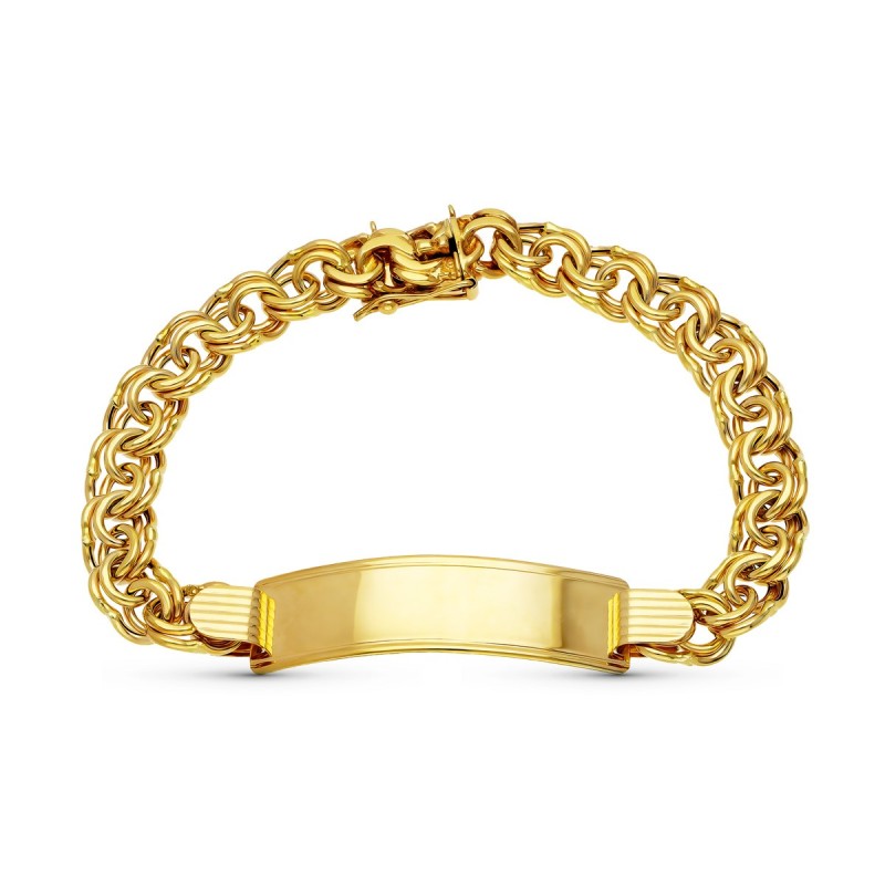 Esclava Oro Amarillo Hungara oro 18k