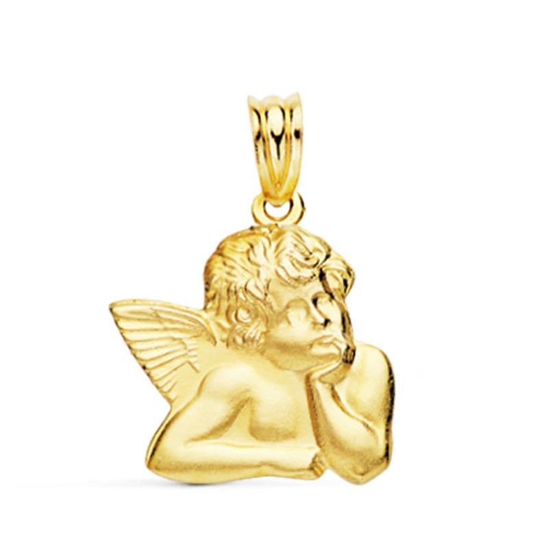 Colgante Oro Amarillo Angelito Burlon Silueta 20X20 Mm oro 18k