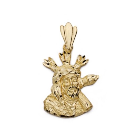 Cristo Oro Amarillo Del Gran Poder Silueta 27X19 Mm oro 18k