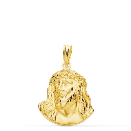 Colgante Oro Amarillo Cabeza De Cristo De Murillo 20X16 Mm oro 18k