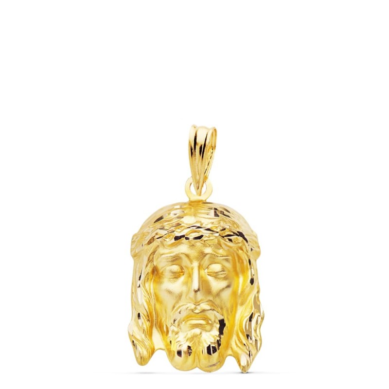Cristo Buena Muerte Oro Amarillo 21X14 Mm oro 18k