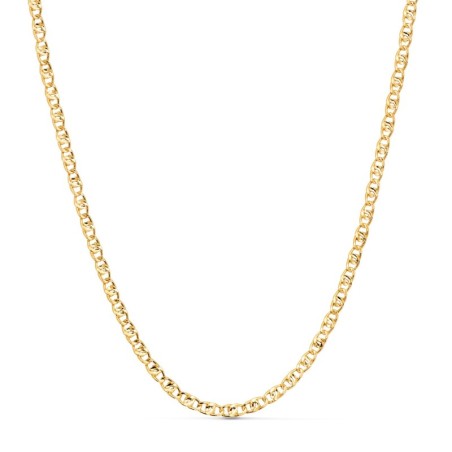 Cadena Oro Amarillo Choker Tipo Ancla 32-6 Cm Cierre Reasa. Ancho: 3Mm oro 18k