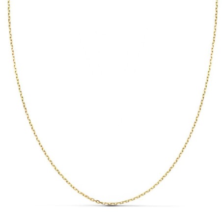 Cadena Oro Amarillo Maciza Forzada 40Cm 0.06 Mm oro 18k