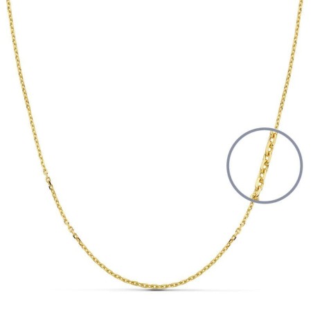 Cadena Forzada 45 Cm 1.5 Mm oro 18k