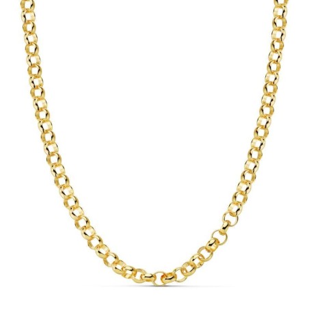 Cadena Oro Amarillo Rolo Hueca 45Cm 5.5 Mm oro 18k
