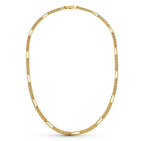Cadena Oro Amarillo Hungara Hueca 50Cm 4.5 Mm oro 18k