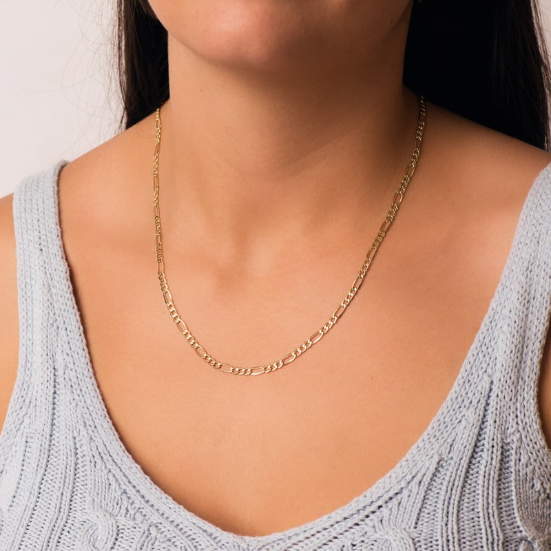 Cadena Oro Amarillo Cartier Hueca Ancho: 3,5Mm Largo: 50Cm Cierre Mosqueton oro 18k