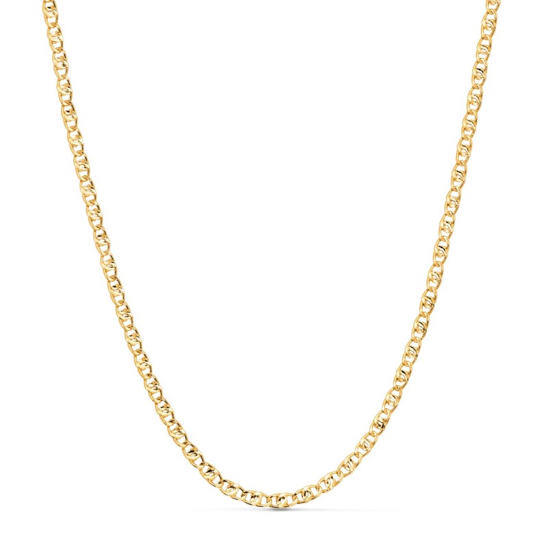 Cadena Oro Amarillo Tipo Ancla. Largo: 50 Cm. Ancho: 2,8 Mm. Cierre Reasa. oro 18k