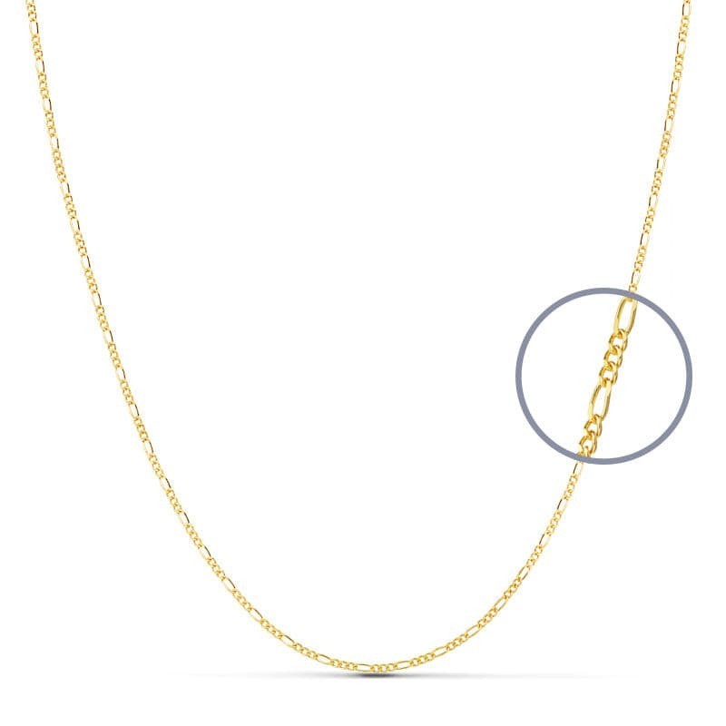 Cadena Oro Amarillo Maciza Cartier 60Cm 1 Mm oro 18k