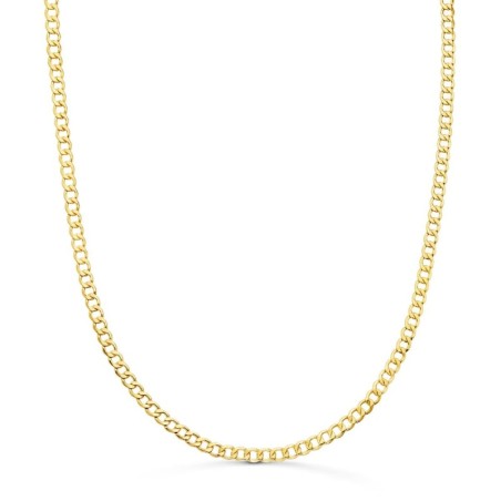 Cadena Oro Amarillo Barbada Hueca 3.5Mm 50Cm oro 18k