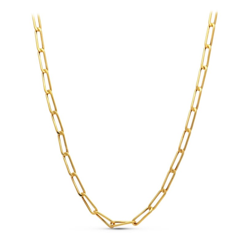 Gargantilla Oro Amarillo Bilbao Hueco 67 Cm oro 18k