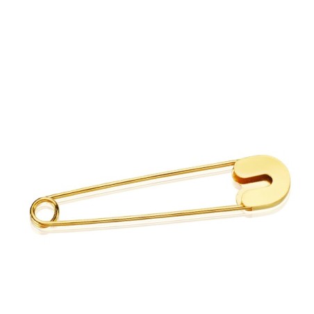 Alfiler Oro Amarillo Imperdible Oro Amarillo Liso oro 18k
