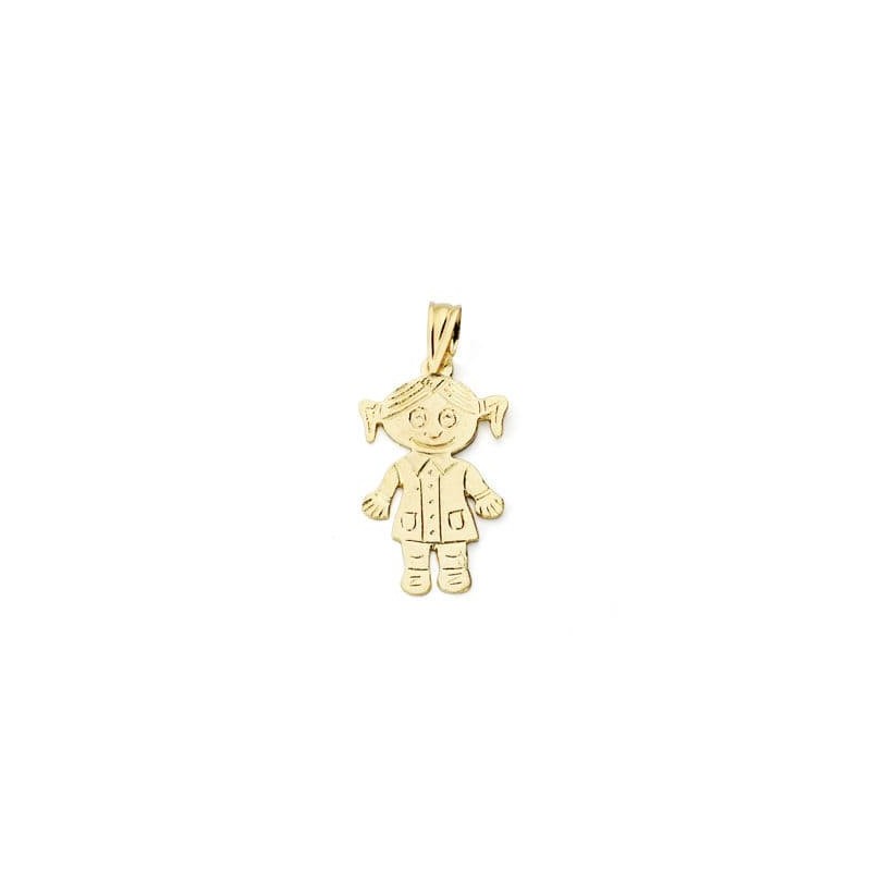 Colgante Oro Amarillo Niña 20X11 Mm oro 18k