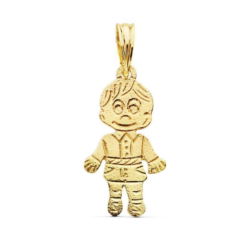 Colgante Oro Amarillo Niño 17X11 Mm oro 18k