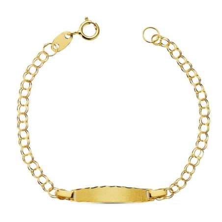 Esclava Oro Amarillo Hungara 11Cm oro 18k