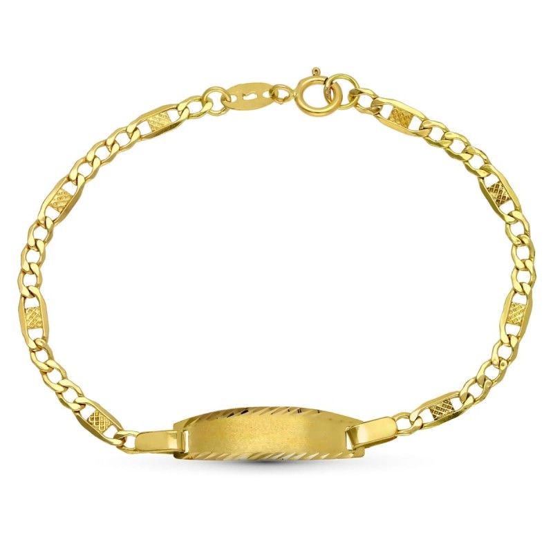 Esclava Oro Amarillo 1ª Postura 14Cm 3 Mm oro 18k