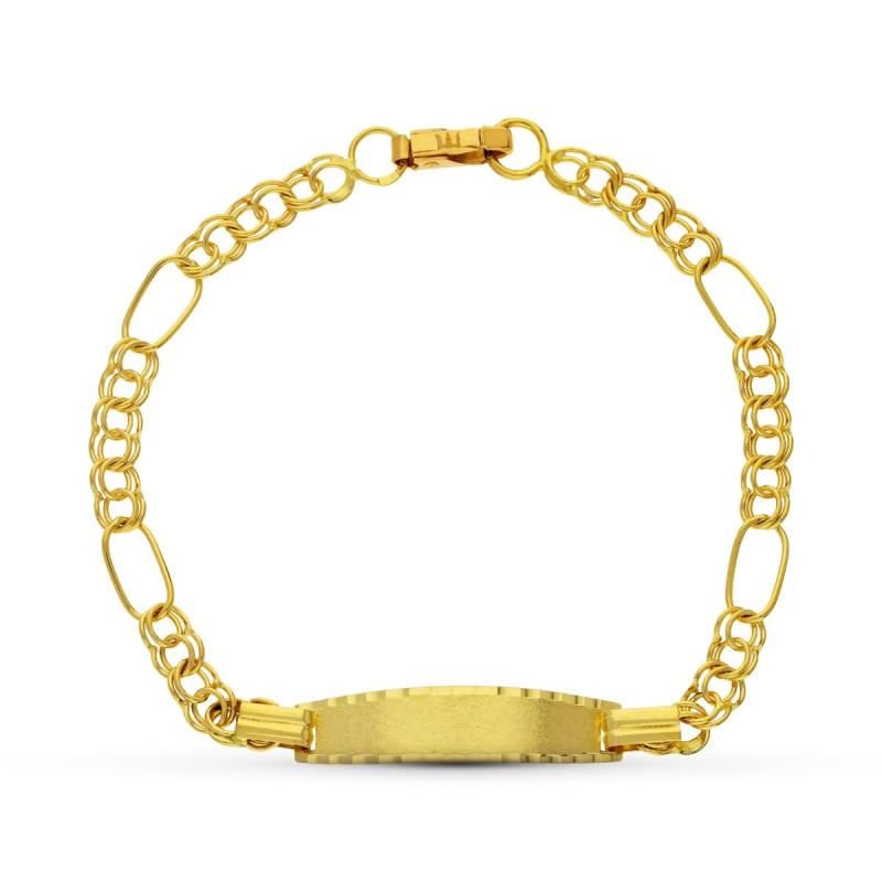 Esclava Oro Amarillo Hungara 17.5 Cm oro 18k