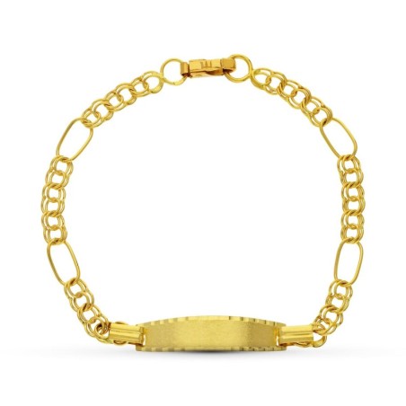 Esclava Oro Amarillo Hungara 17.5 Cm oro 18k