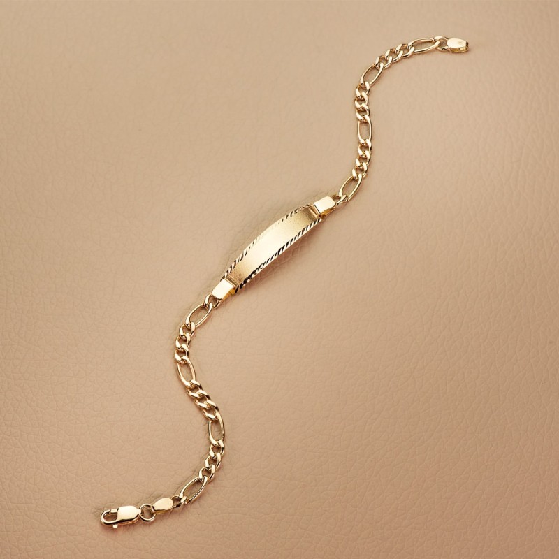 Esclava Oro Amarillo Comunion Cartier Hueca Largo: 18Cm Ancho: 4Mm oro 18k