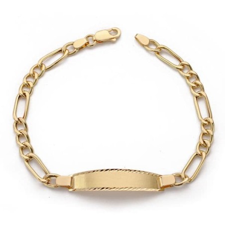 Pulsera Esclava Oro Amarillo Comunion Cartier 18Cm oro 18k