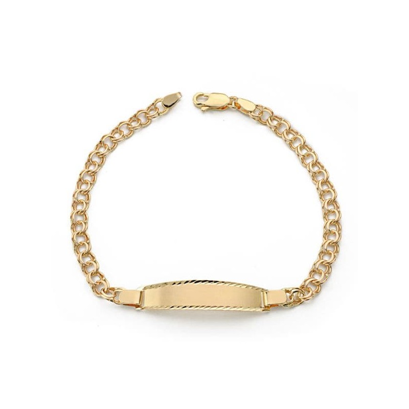 Pulsera Esclava Oro Amarillo Hungara 18Cm oro 18k