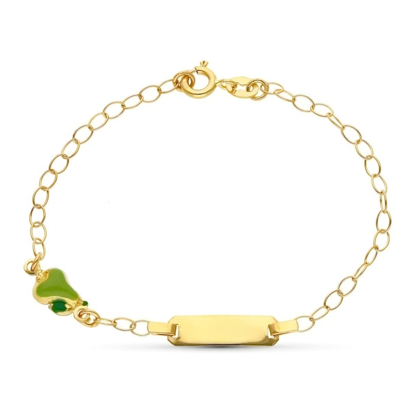 Esclava Oro Amarillo Pera 16Cm oro 18k