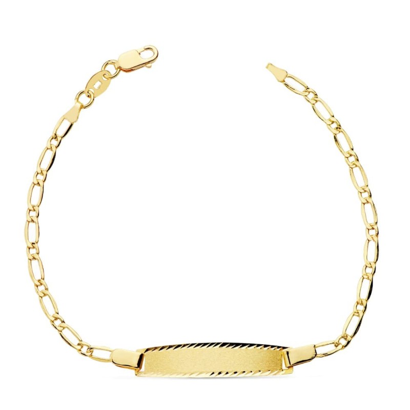 Pulsera Esclava Oro Amarillo Cartier 1X1 17Cm oro 18k