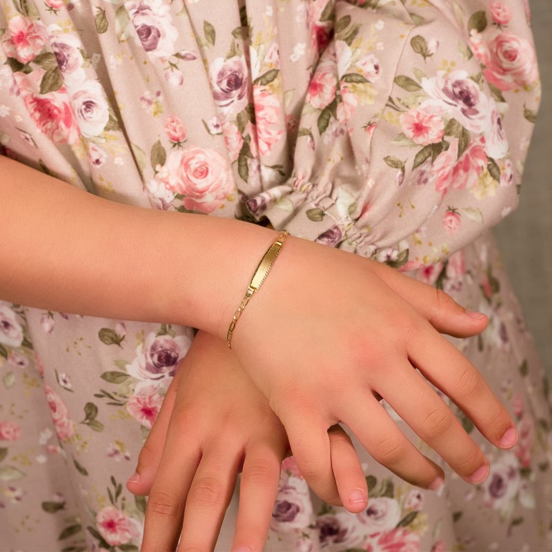 Pulsera Esclava Oro Amarillo Cartier 1X1 17Cm oro 18k