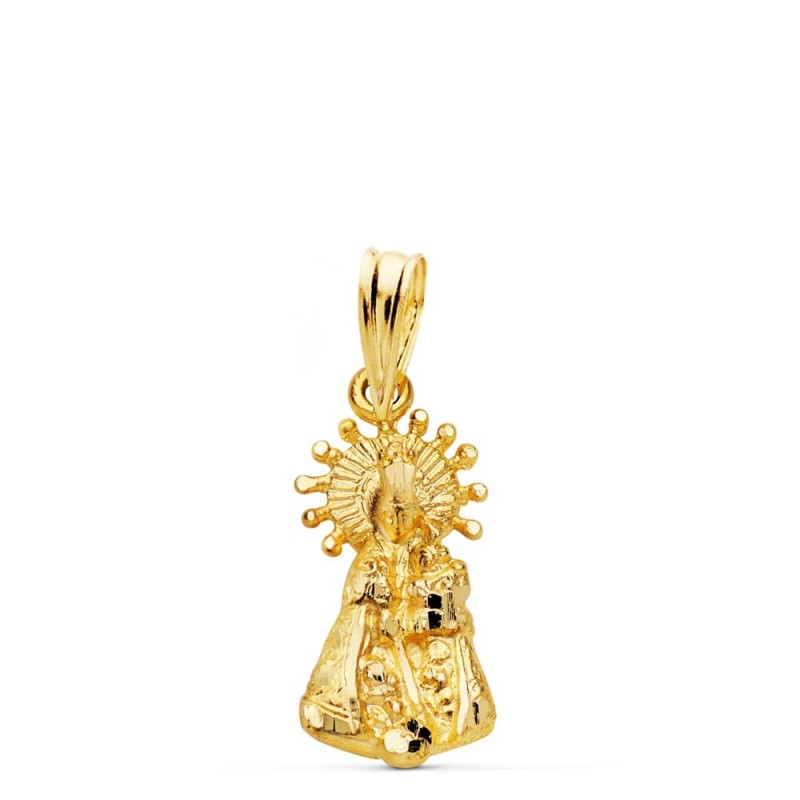 Medalla Silueta Oro Amarillo Virgen De Los Desamparados 17X9 Mm oro 18k