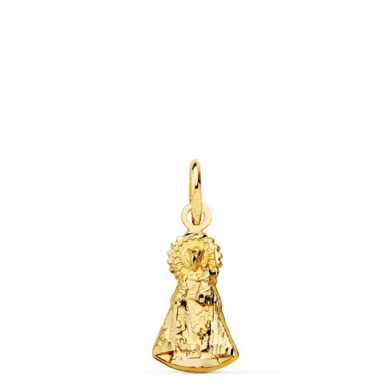 Medalla Silueta Virgen Desamparados Oro Amarillo 15X8 Mm oro 18k
