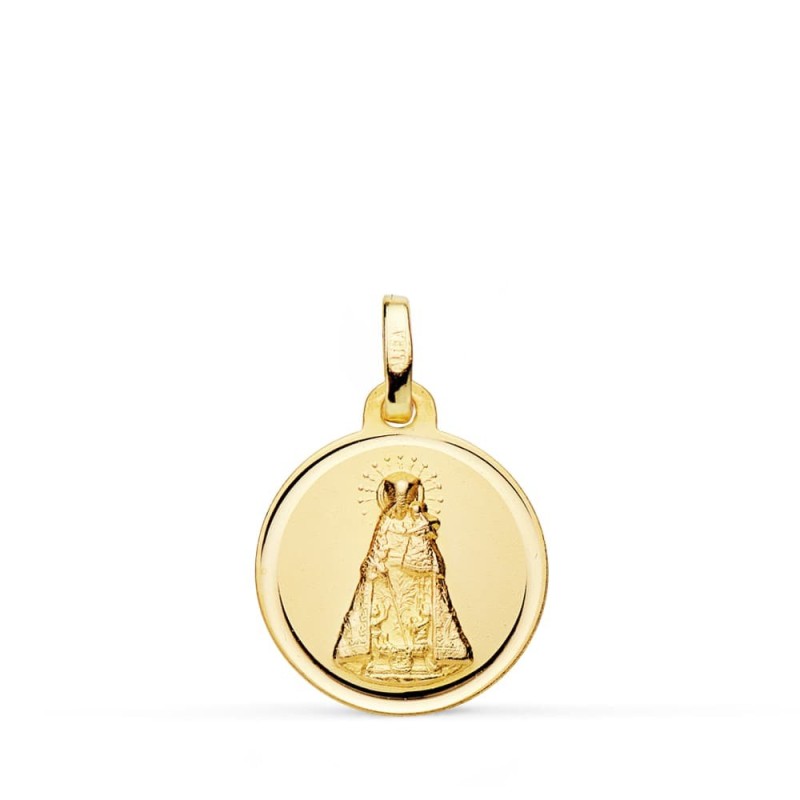 Medalla Oro Amarillo Virgen De Los Desamparados 16 Mm oro 18k