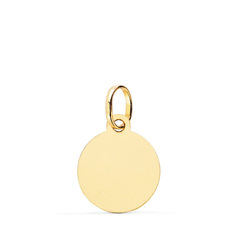 Medalla Oro Amarillo Horoscopo Oro Amarillo Oro Amarillo Aries Matizada 13 Mm oro 18k