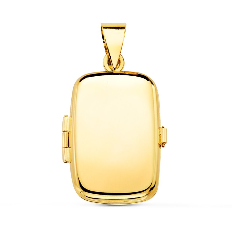 Colgante Oro Amarillo Portafoto Oval Liso 25X20 Mm oro 18k