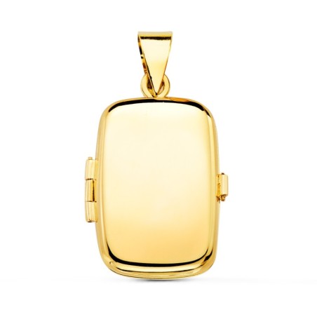 Colgante Oro Amarillo Portafoto Oval Liso 25X20 Mm oro 18k