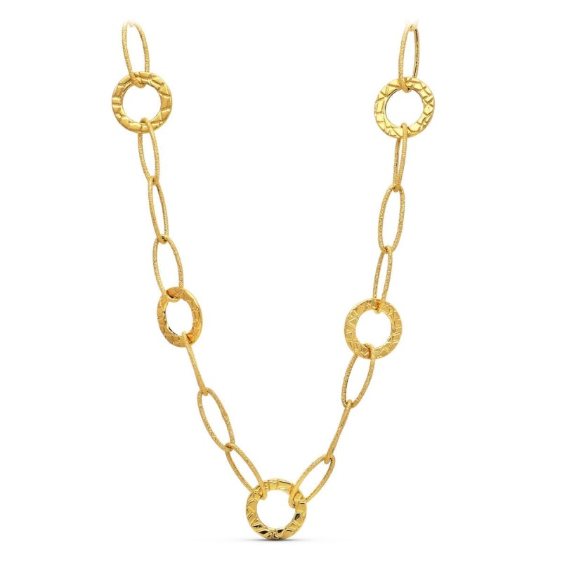 Gargantilla Oro Amarillo Eslabones oro 18k