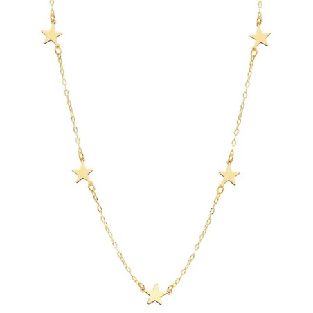 Gargantilla Estrellas Oro Amarillo 42Cm oro 18k