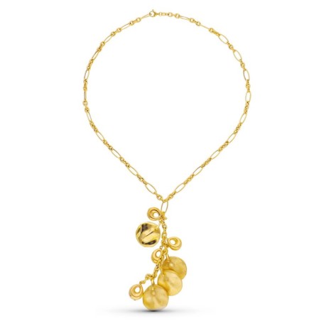 Gargantilla Oro Amarillo Colgante oro 18k