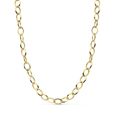 Collar Oro Amarillo Hueco 44Cm oro 18k