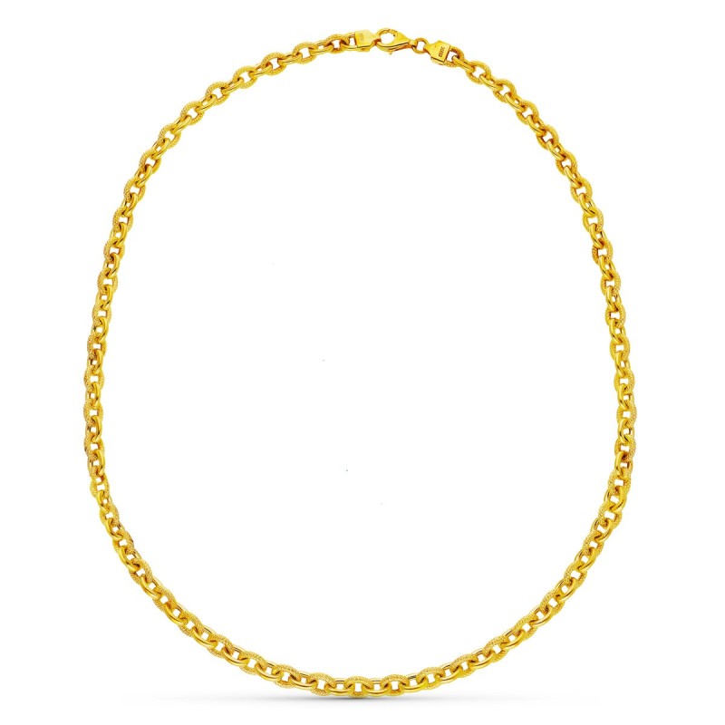 Gargantilla Oro Amarillo Rolo 45Cm oro 18k