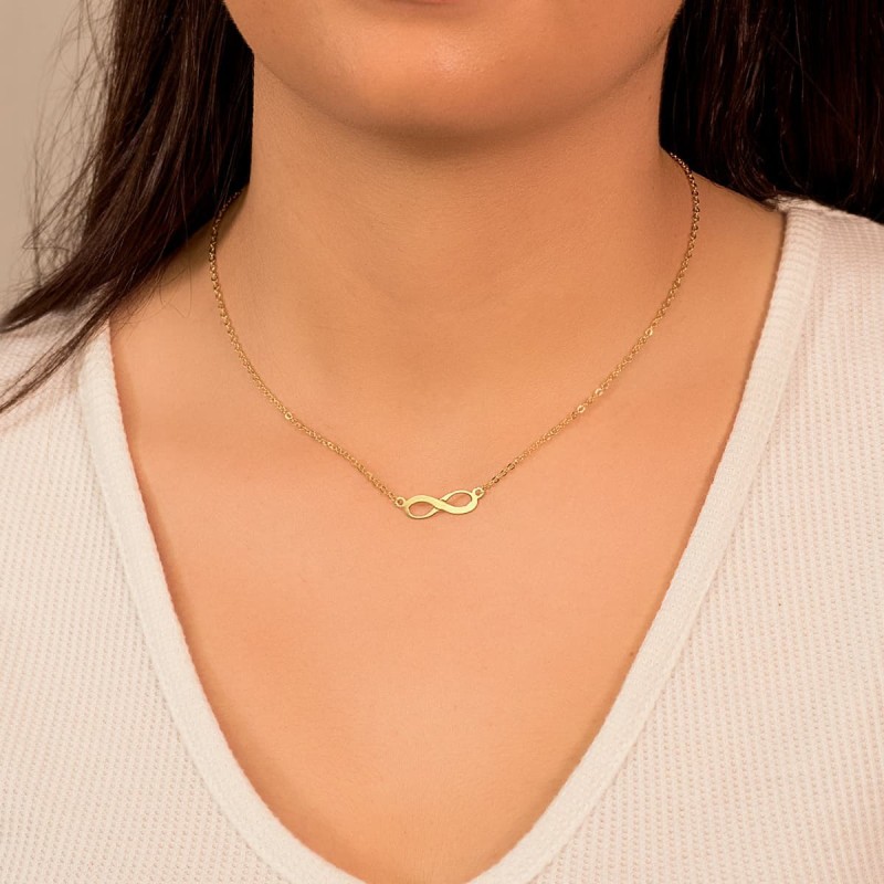 Collar Oro Amarillo Infinity 45Cm oro 18k