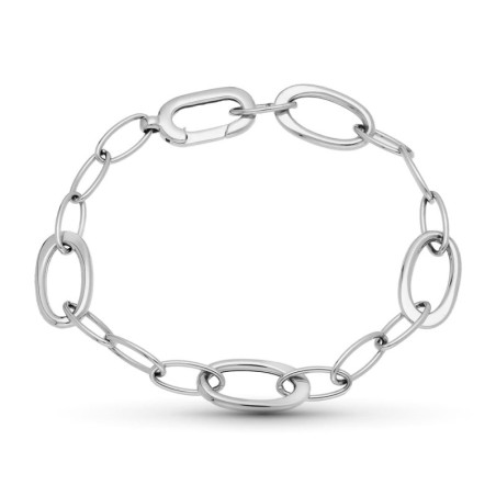 Pulsera Oro Blanco 19.5 Cm oro 18k