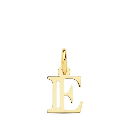 Colgante Oro Amarillo Letra " E " 11X9 Mm oro 18k